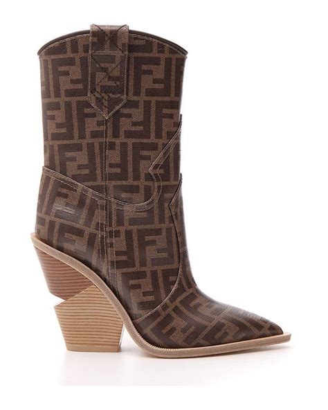 girls fendi boots|Fendi cowboy boots for women.